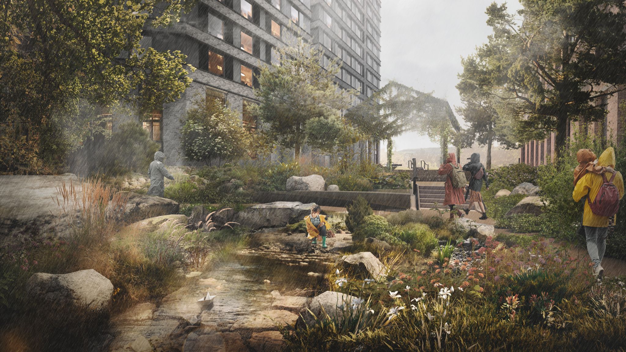 Mayfield Park regeneration project manchester
