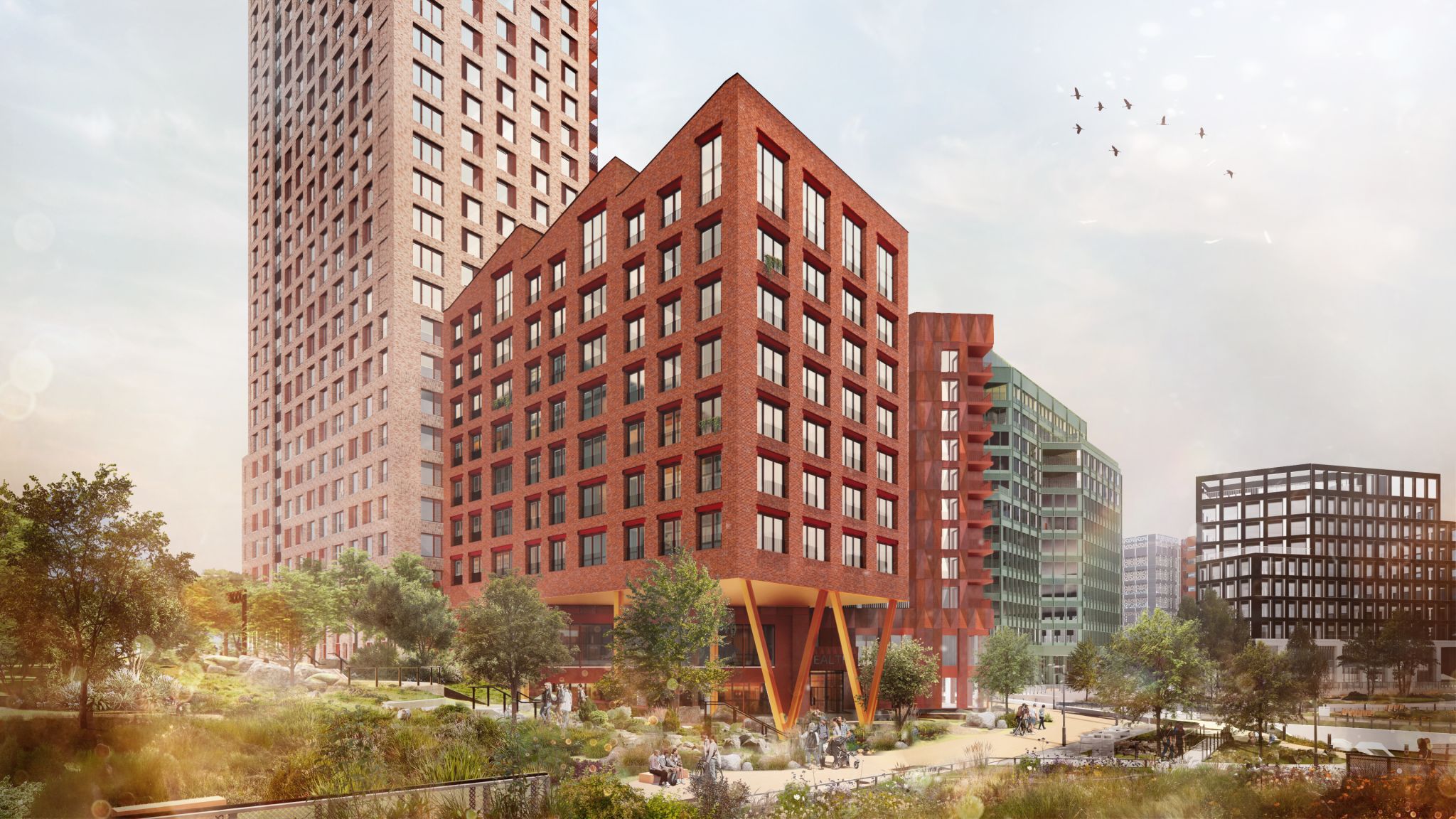 Mayfield Park regeneration project manchester