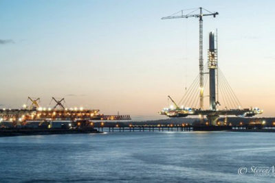 Livingston Archives Malcolm Hughes - malcolm hughes surveying mersey gateway bridge