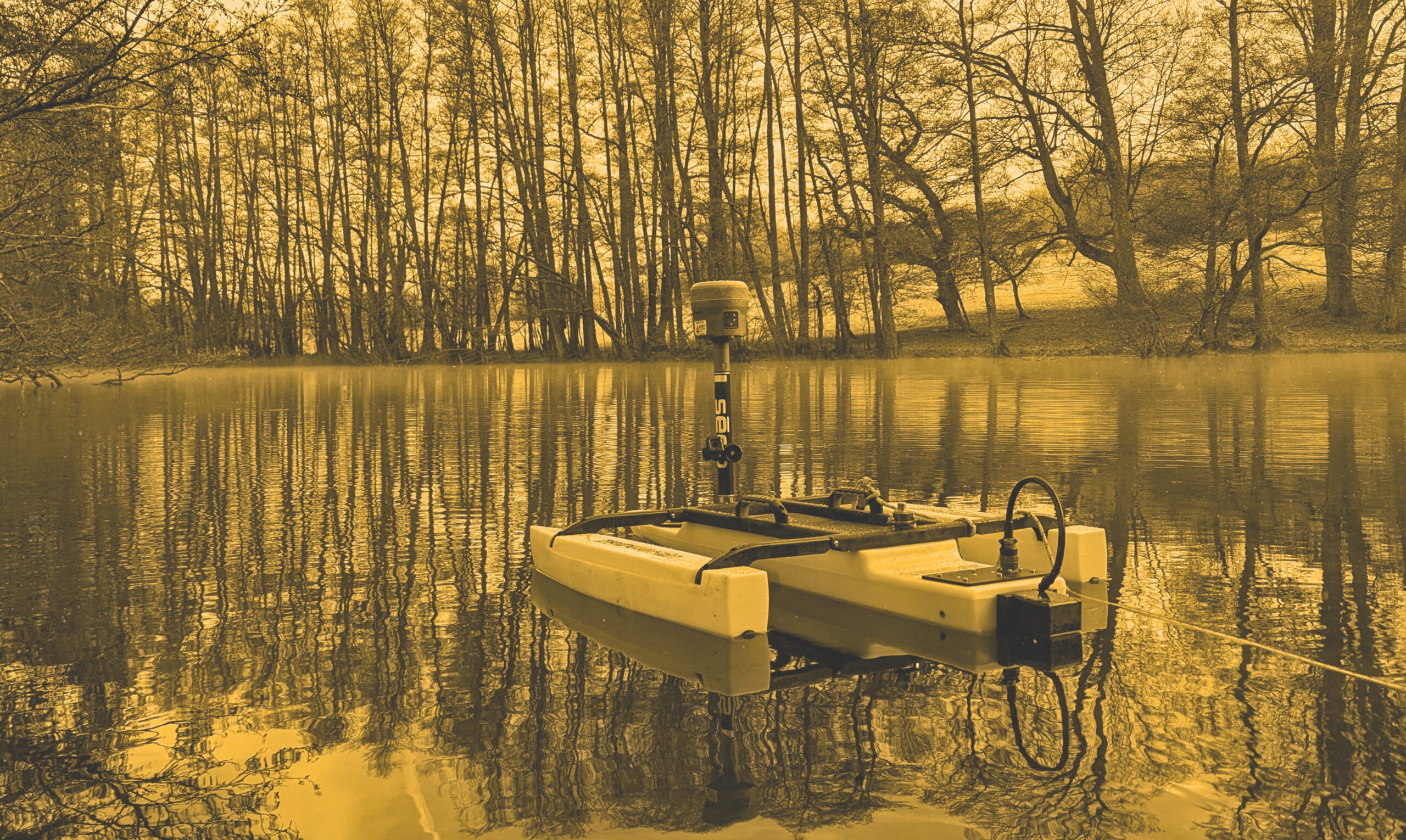 Hydro Survey of riverbank